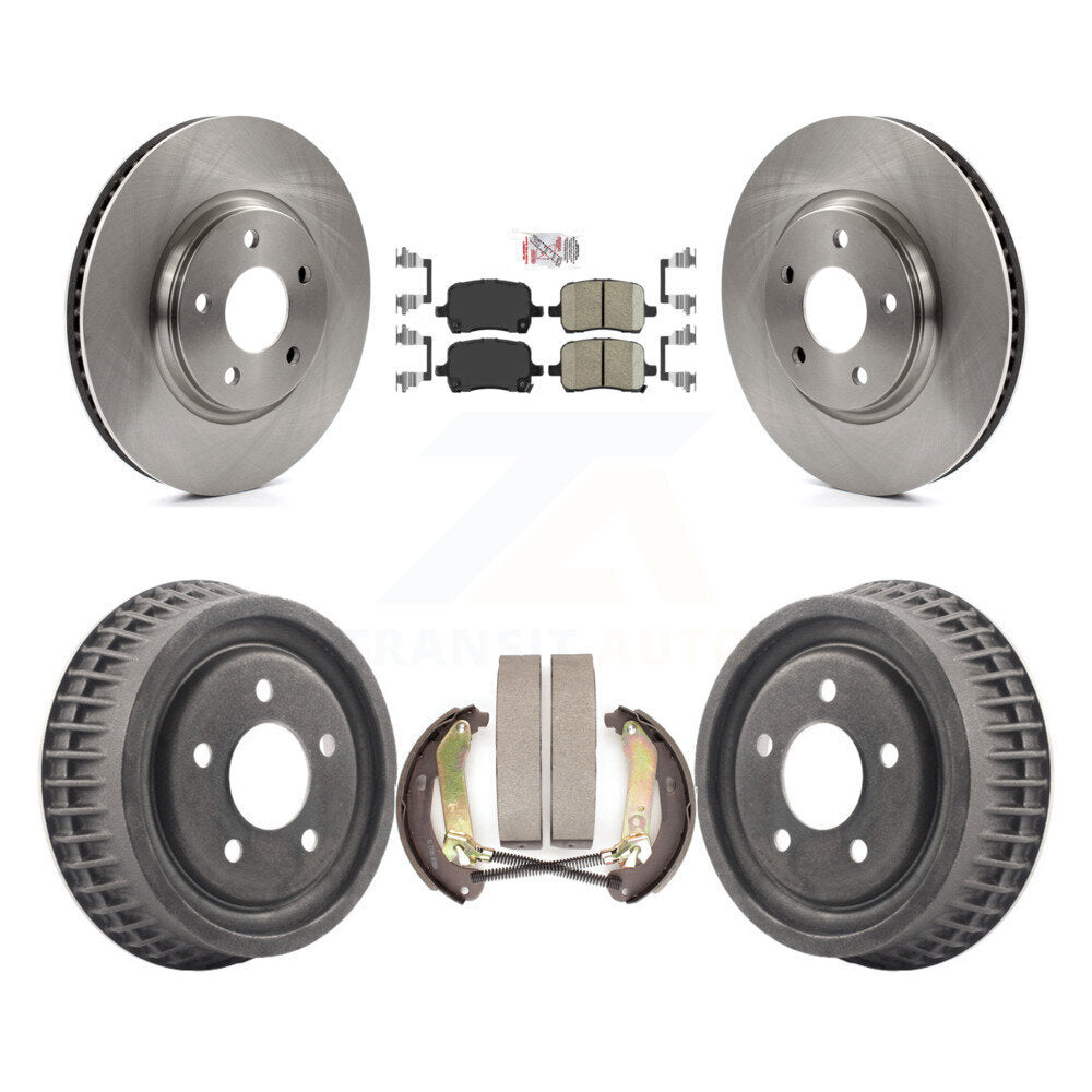 Transit Auto K8A-105074 Disc Brake Kit for 2004 Chevrolet Malibu - Front and Rear product image