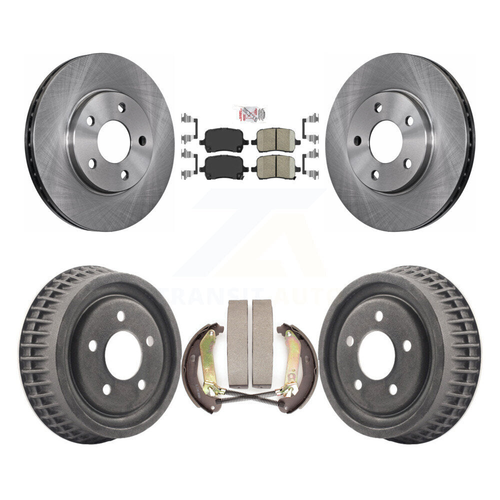 Transit Auto K8A-105075 Disc Brake Kit for 2004 Chevrolet Malibu - Front and Rear product image