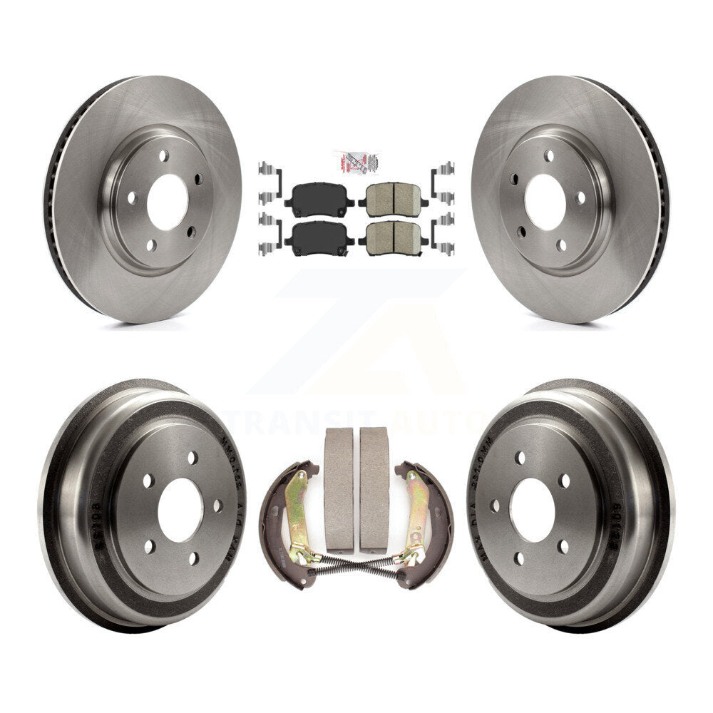 Transit Auto K8A-105076 Disc Brake Kit for 2005-2006 Chevrolet Malibu - Front and Rear product image