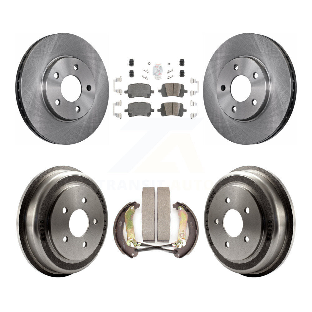 Transit Auto K8A-105078 Disc Brake Kit for 2005-2007 Chevrolet Malibu - Front and Rear product image