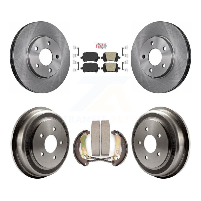 Transit Auto K8A-105080 Disc Brake Kit for 2005-2007 Chevrolet Malibu - Front and Rear product image