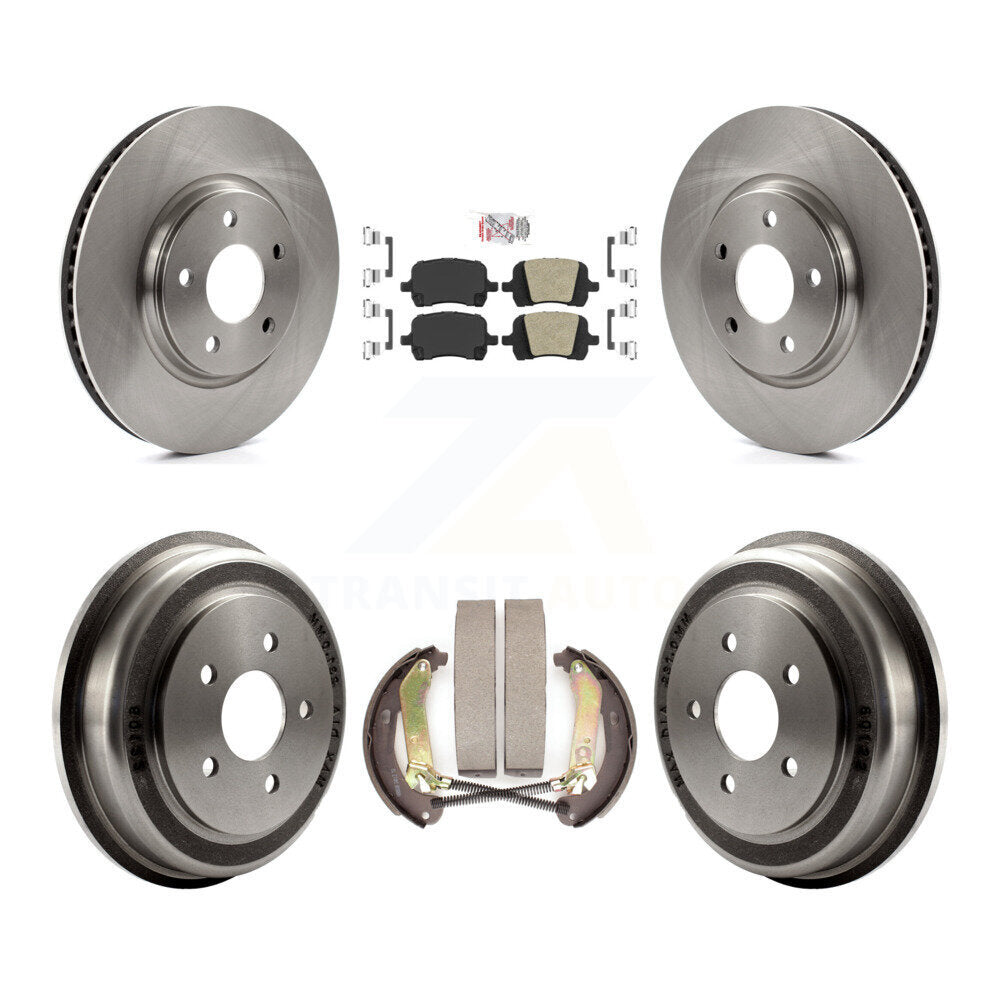 Transit Auto K8A-105081 Disc Brake Kit for 2005-2007 Chevrolet Malibu - Front and Rear product image