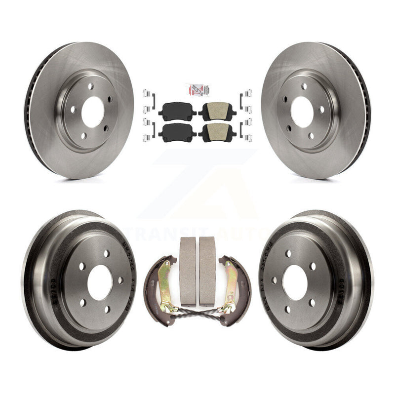 Transit Auto K8A-105081 Disc Brake Kit for 2005-2007 Chevrolet Malibu - Front and Rear product image