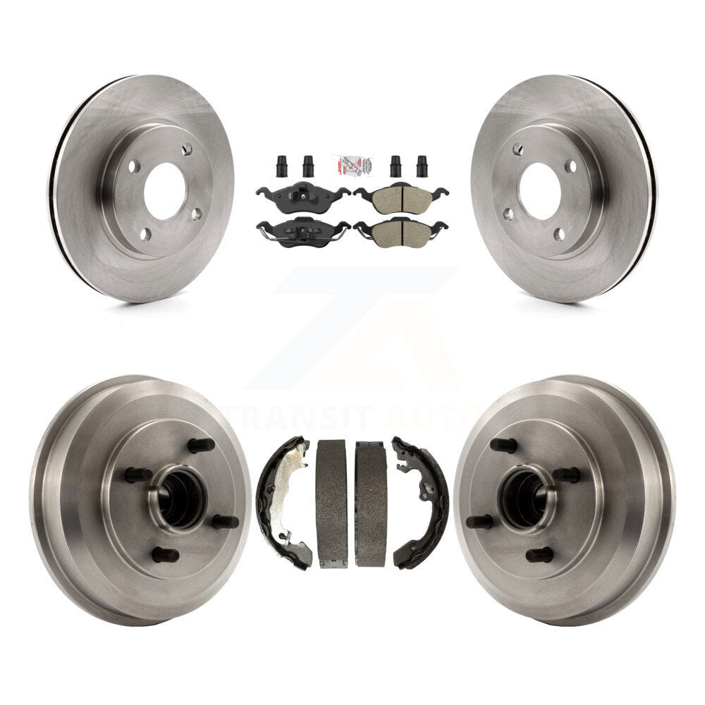 Transit Auto K8A-105117 Disc Brake Kit for 2000-2003 Ford Focus - Front and Rear product image