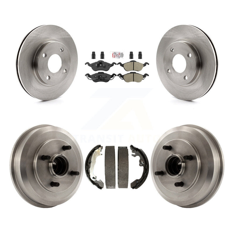 Transit Auto K8A-105117 Disc Brake Kit for 2000-2003 Ford Focus - Front and Rear product image