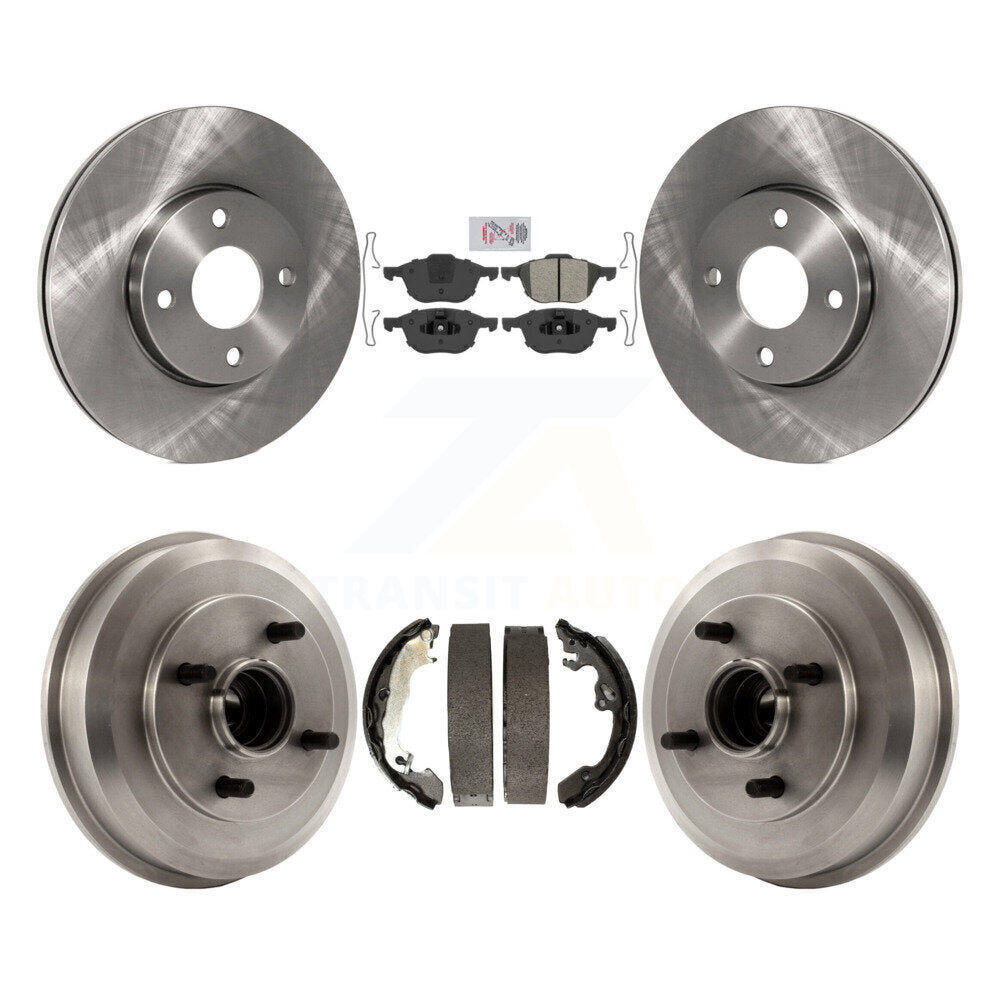 Transit Auto K8A-105118 Disc Brake Kit for 2005-2007 Ford Focus - Front and Rear product image