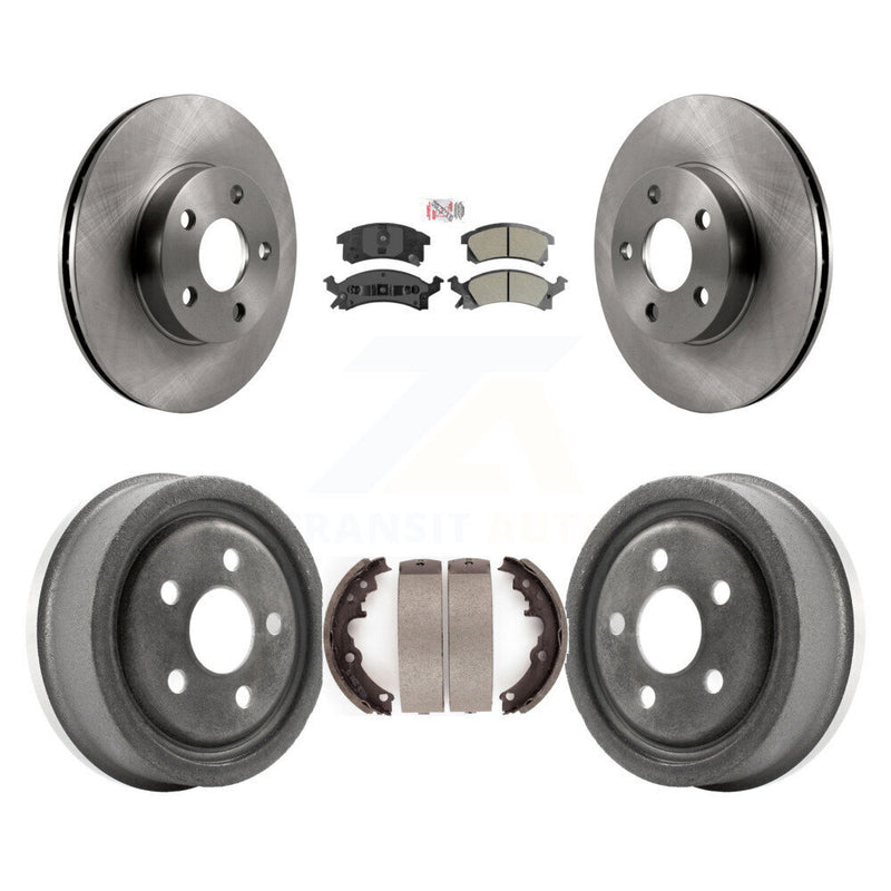 Transit Auto K8A-105125 Disc Brake Kit for 1990-2002 Pontiac Sunfire, Chevrolet Corsica, Pontiac Sunbird & more - Front and Rear product image