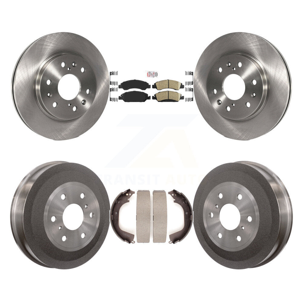 Transit Auto K8A-105128 Disc Brake Kit for 2009-2013 Chevrolet Silverado 1500, GMC Sierra 1500 - Front and Rear product image