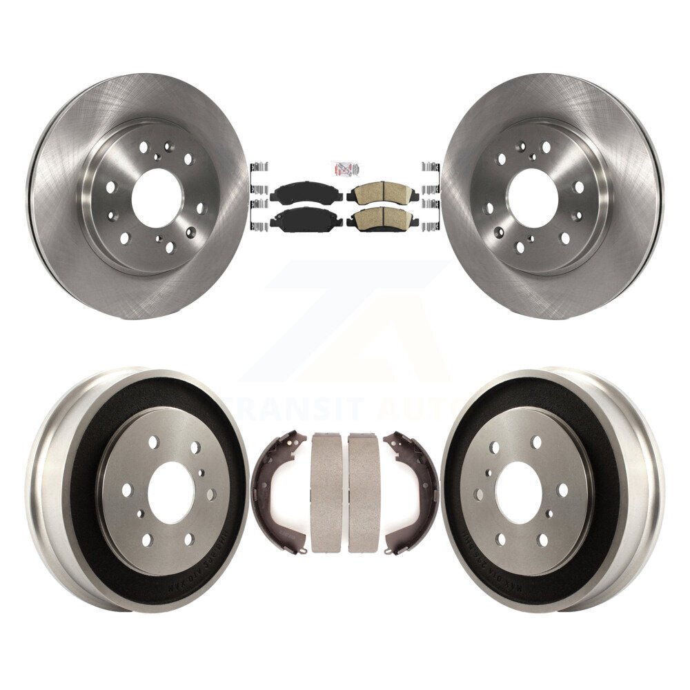 Transit Auto K8A-105131 Disc Brake Kit for 2008 Chevrolet Silverado 1500, GMC Sierra 1500 - Front and Rear product image