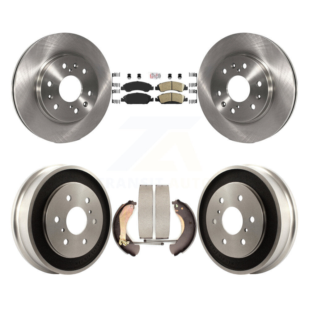 Transit Auto K8A-105133 Disc Brake Kit for 2005-2008 Chevrolet Silverado 1500, GMC Sierra 1500, Chevrolet Silverado 1500 Classic & more - Front and Rear product image