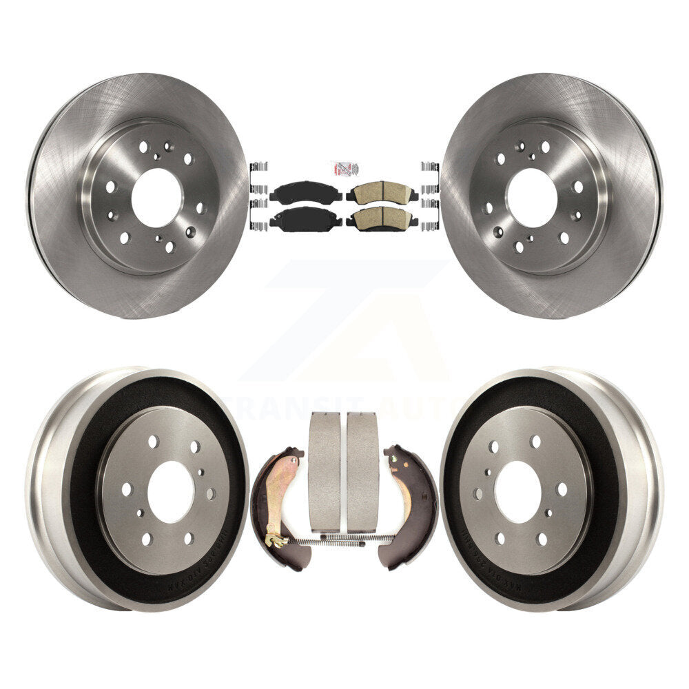Transit Auto K8A-105134 Disc Brake Kit for 2005-2008 Chevrolet Silverado 1500, GMC Sierra 1500, Chevrolet Silverado 1500 Classic & more - Front and Rear product image
