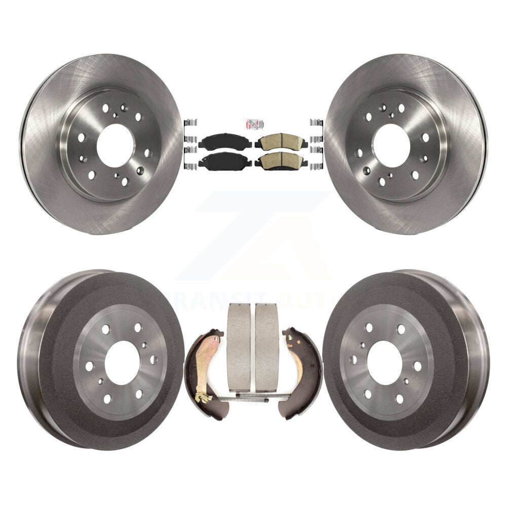 Transit Auto K8A-105137 Disc Brake Kit for 2009 Chevrolet Silverado 1500, GMC Sierra 1500 - Front and Rear product image