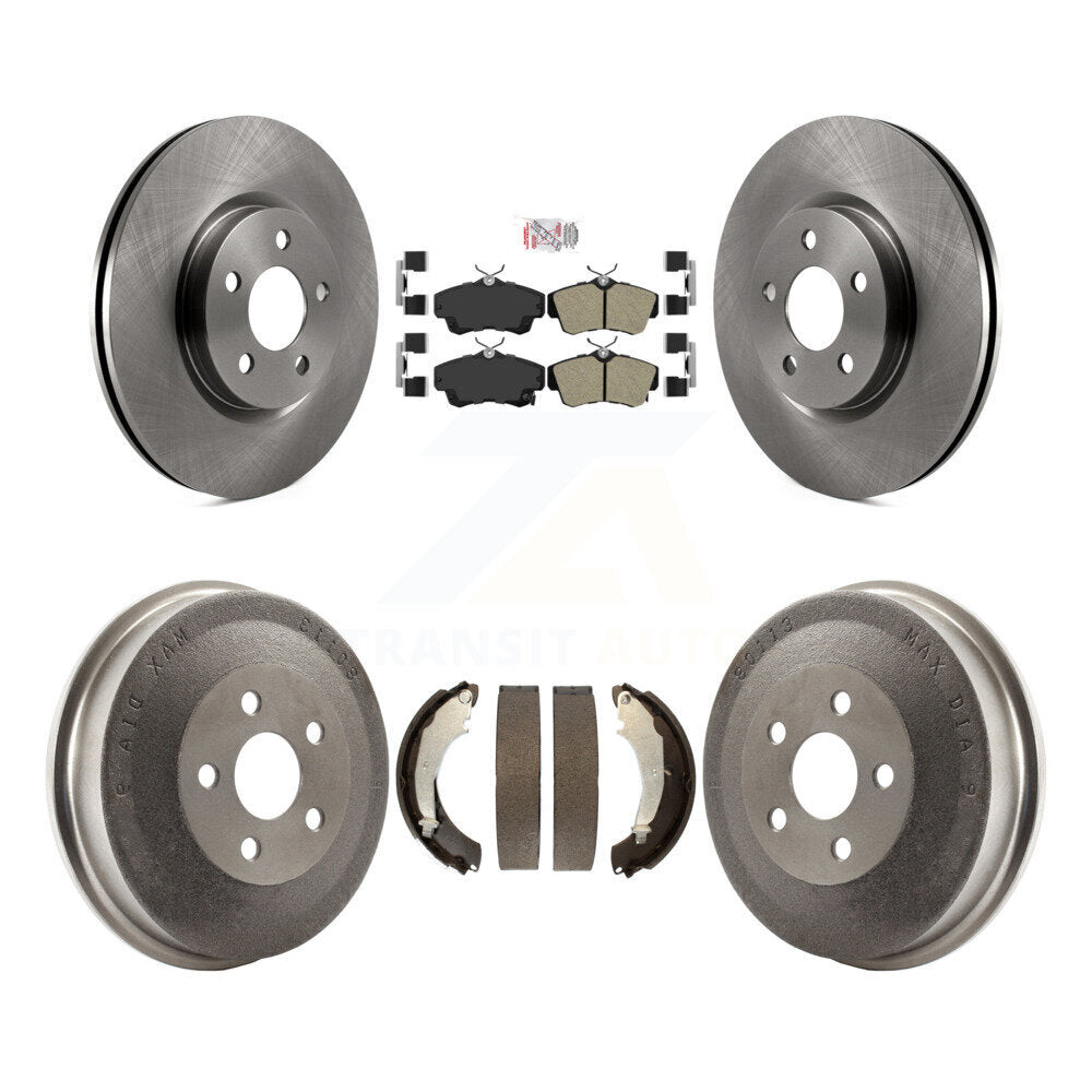 Transit Auto K8A-105151 Disc Brake Kit for 2004-2009 Chrysler PT Cruiser - Front and Rear product image