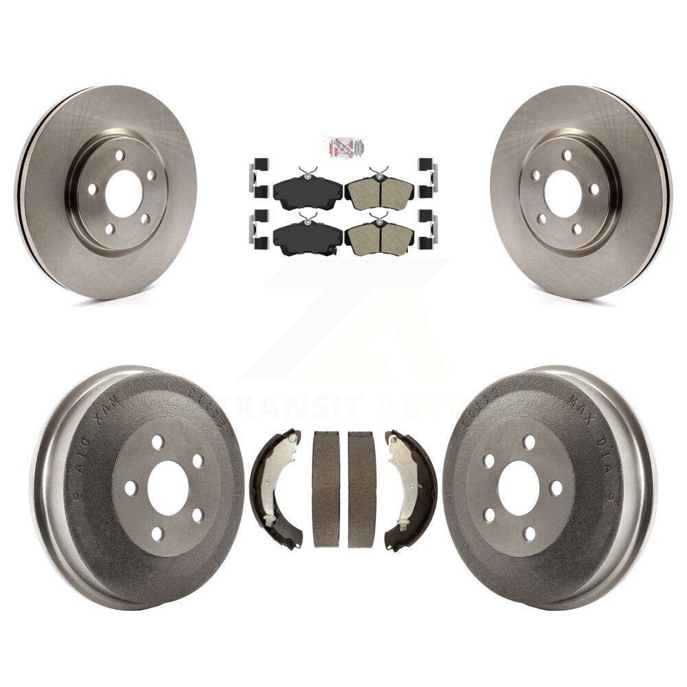 Transit Auto K8A-105152 Disc Brake Kit for 2004-2009 Chrysler PT Cruiser - Front and Rear product image