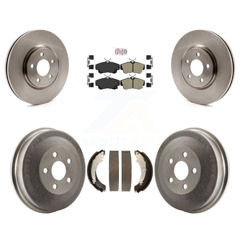 Transit Auto K8A-105152 Disc Brake Kit for 2004-2009 Chrysler PT Cruiser - Front and Rear product image