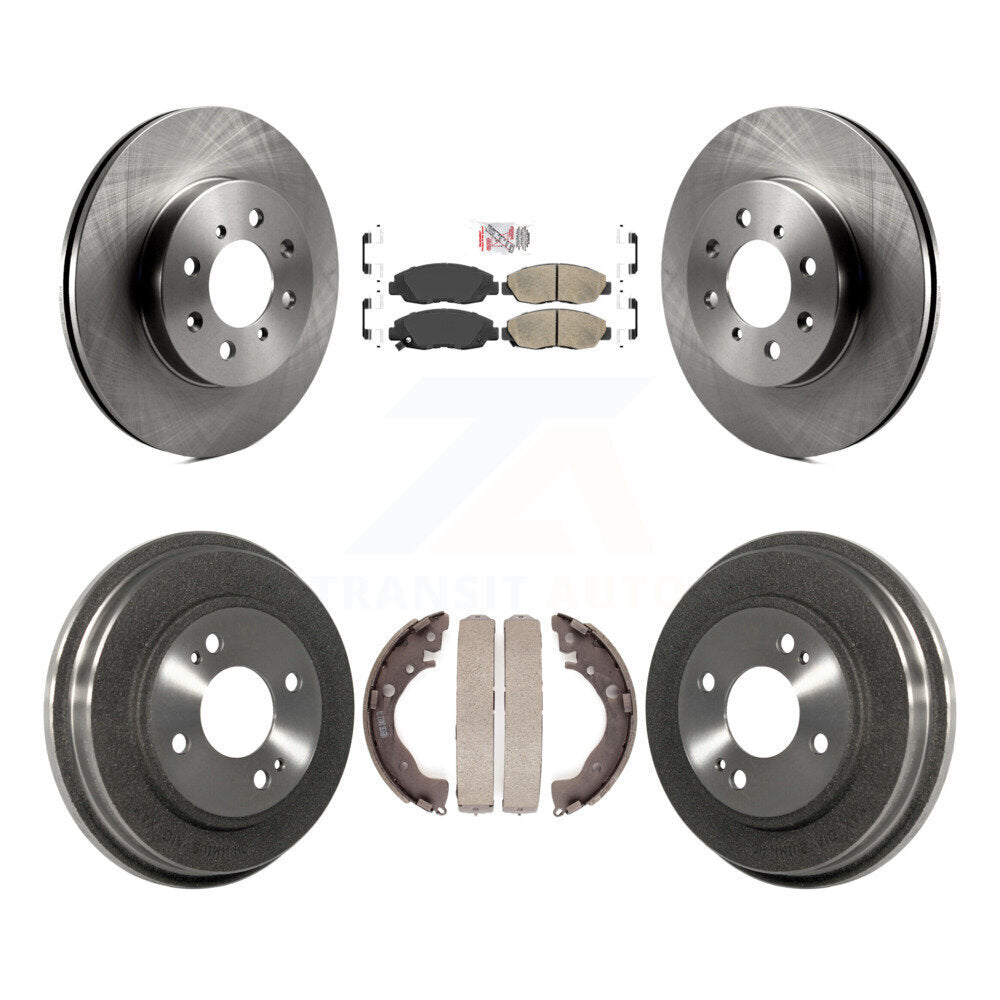 Transit Auto K8A-105158 Disc Brake Kit for 2010-2014 Honda Insight - Front and Rear product image