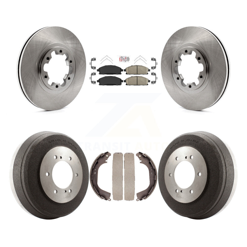 Transit Auto K8A-105165 Disc Brake Kit for 1998-2004 Nissan Pathfinder, INFINITI QX4 - Front and Rear product image