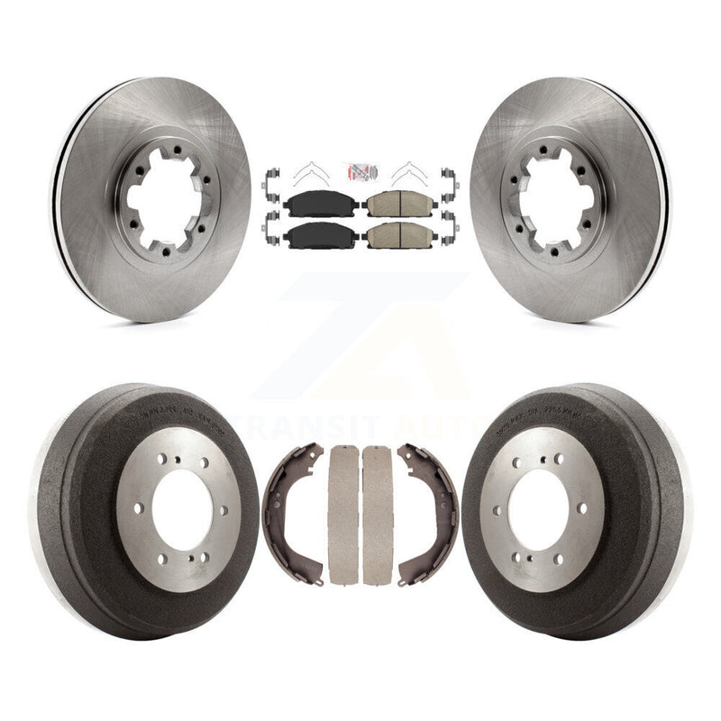 Transit Auto K8A-105165 Disc Brake Kit for 1998-2004 Nissan Pathfinder, INFINITI QX4 - Front and Rear product image