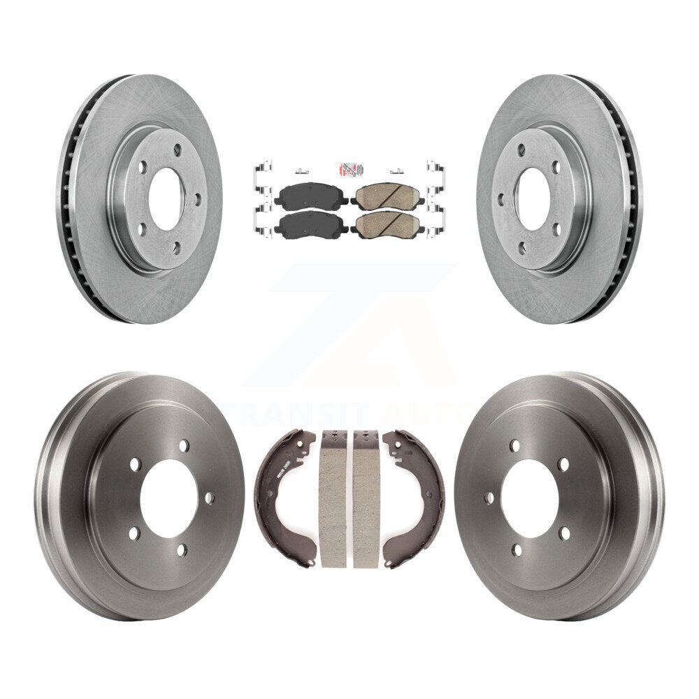 Transit Auto K8A-105169 Disc Brake Kit for 2007-2012 Dodge Caliber - Front and Rear product image