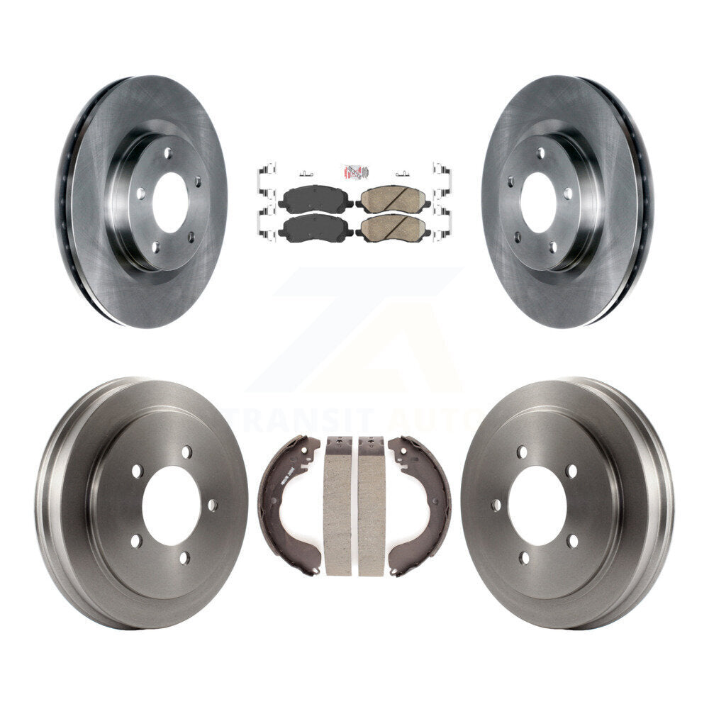 Transit Auto K8A-105170 Disc Brake Kit for 2007-2017 Dodge Caliber, Dodge Avenger, Jeep Compass & more - Front and Rear product image