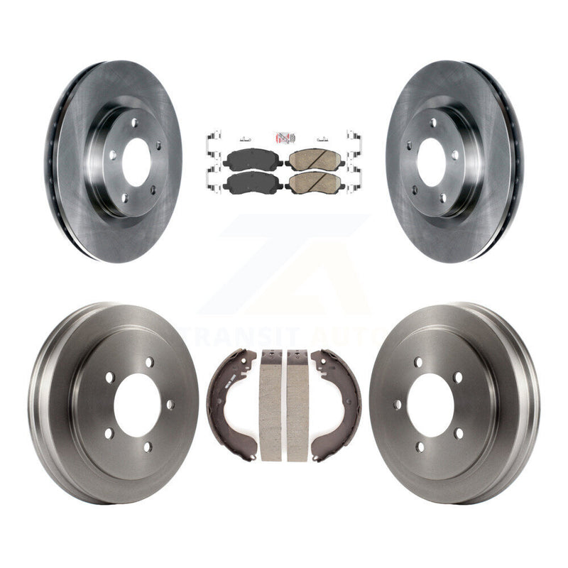 Transit Auto K8A-105170 Disc Brake Kit for 2007-2017 Dodge Caliber, Dodge Avenger, Jeep Compass & more - Front and Rear product image