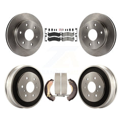 Transit Auto K8A-105184 Disc Brake Kit for 2005-2007 Chevrolet Silverado 1500 Classic, GMC Sierra 1500 Classic, Chevrolet Silverado 1500 & more - Front and Rear product image