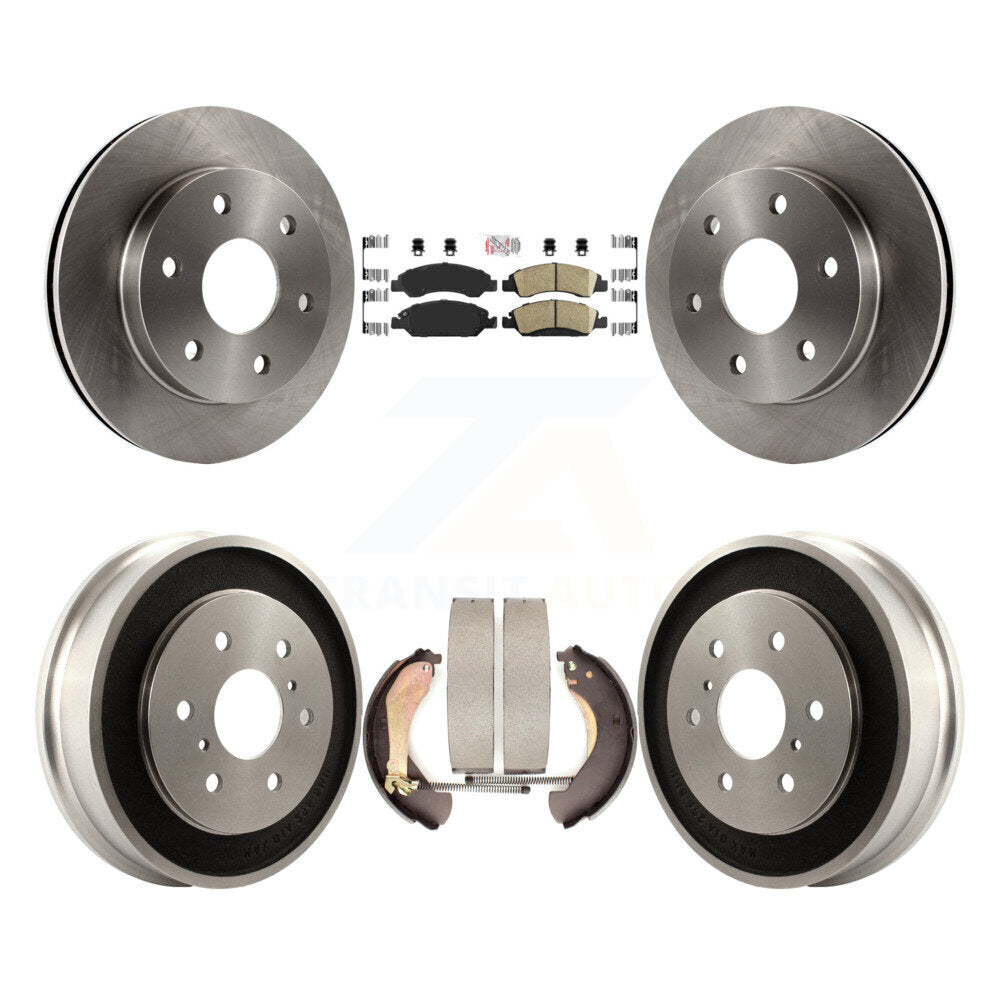 Transit Auto K8A-105191 Disc Brake Kit for 2007 GMC Sierra 1500 - Front and Rear product image