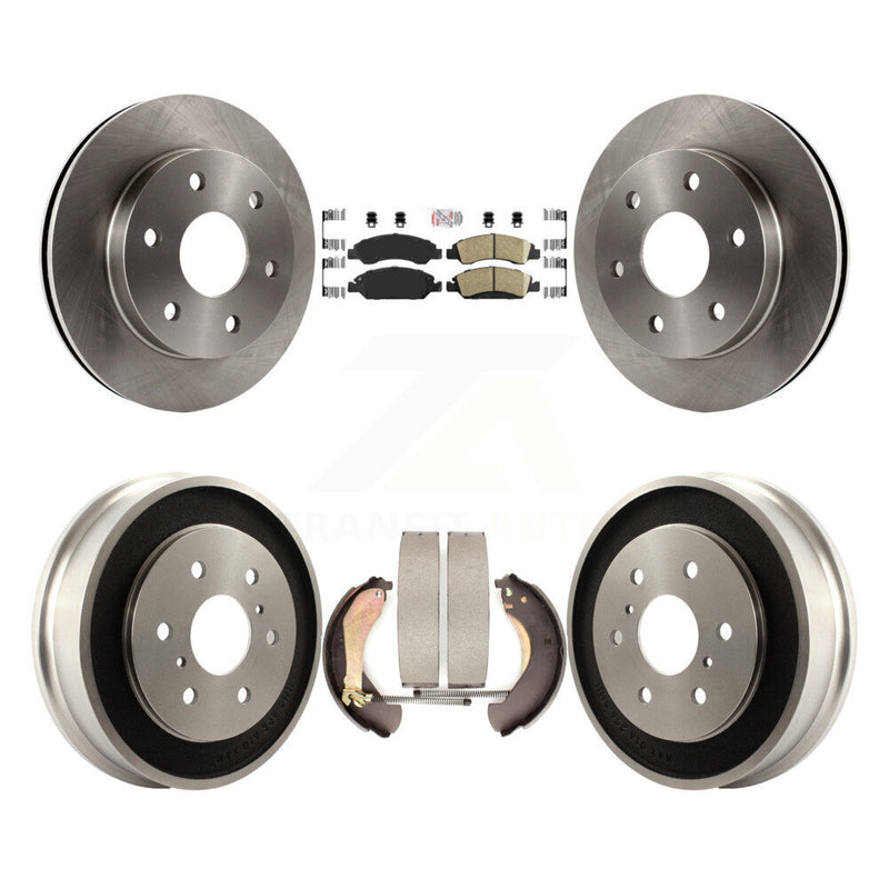 Transit Auto K8A-105191 Disc Brake Kit for 2007 GMC Sierra 1500 - Front and Rear product image