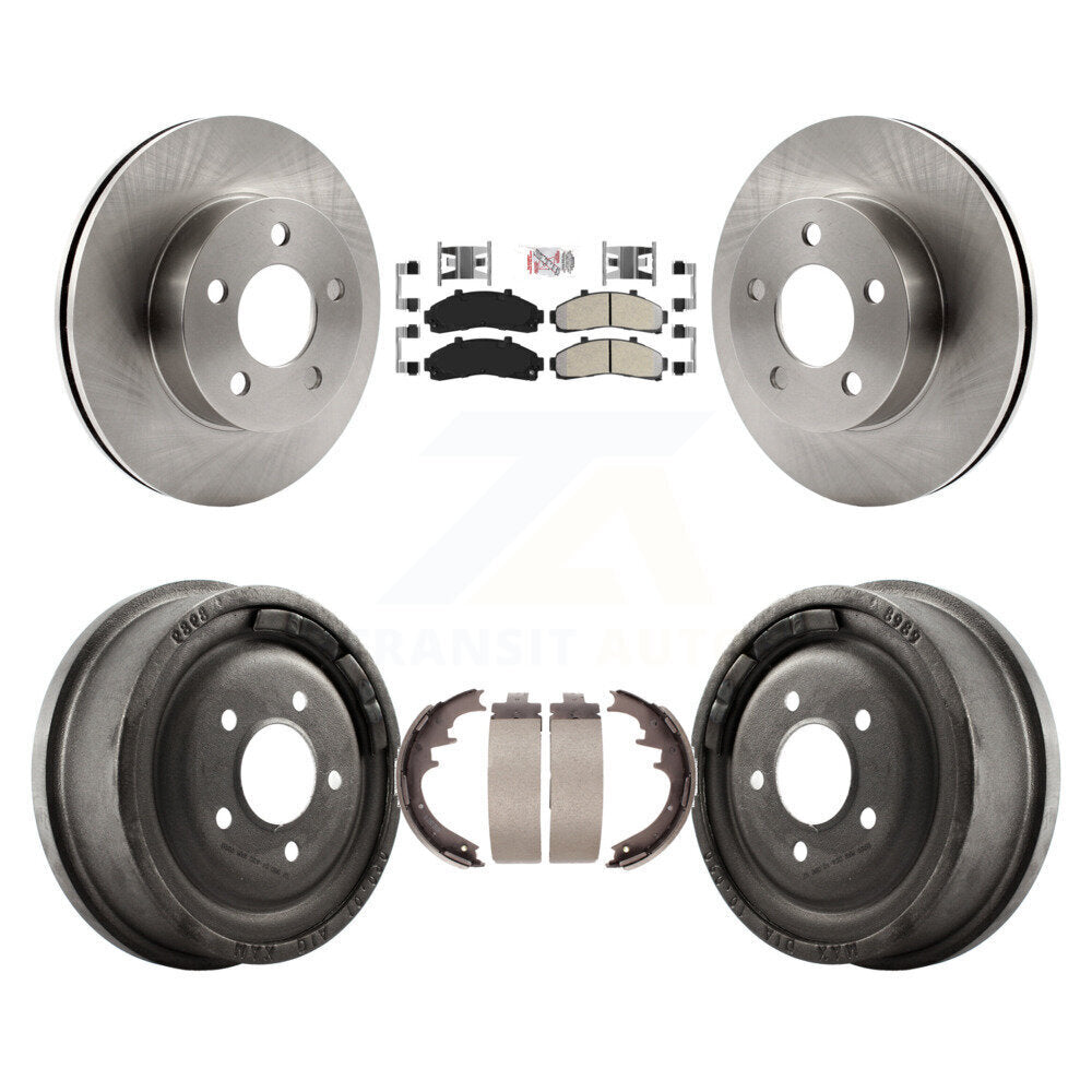 Transit Auto K8A-105204 Disc Brake Kit for 1998-2002 Ford Ranger, Mazda B3000, Mazda B4000 - Front and Rear product image