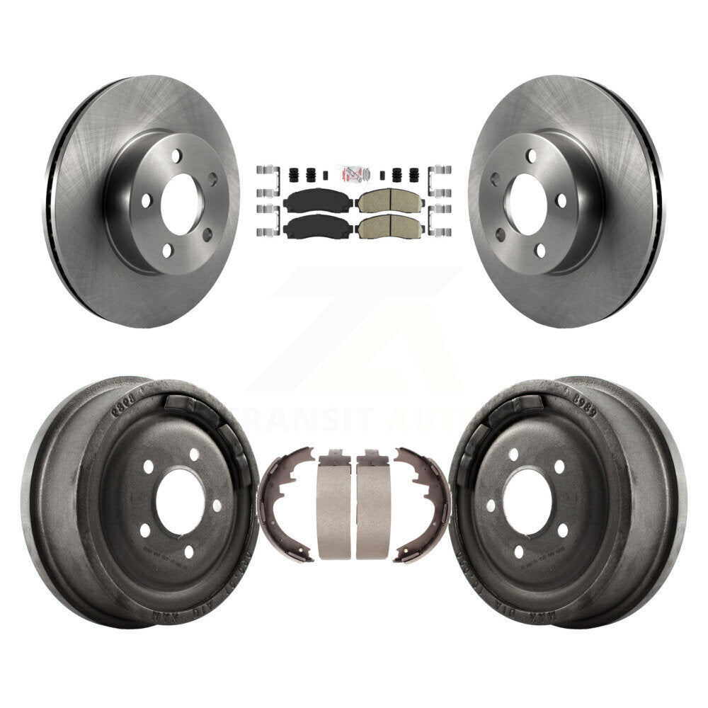 Transit Auto K8A-105208 Disc Brake Kit for 2004-2010 Mazda B4000, Ford Ranger - Front and Rear product image