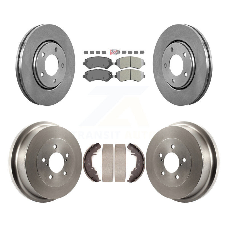 Transit Auto K8A-105236 Disc Brake Kit for 2001-2007 Dodge Caravan, Chrysler Town & Country, Chrysler Voyager & more - Front and Rear product image