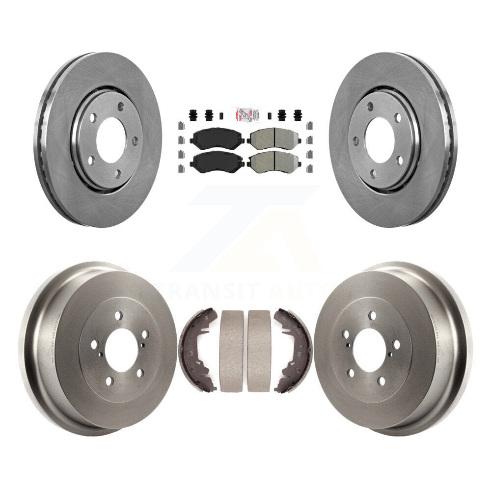 Transit Auto K8A-105237 Disc Brake Kit for 2001-2007 Dodge Caravan, Chrysler Town & Country, Chrysler Voyager & more - Front and Rear product image