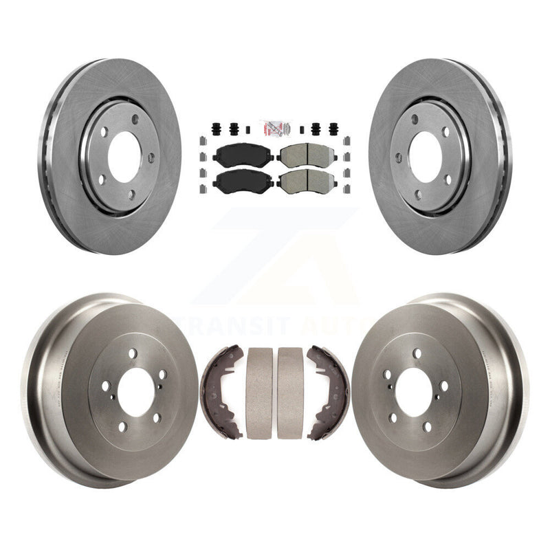 Transit Auto K8A-105237 Disc Brake Kit for 2001-2007 Dodge Caravan, Chrysler Town & Country, Chrysler Voyager & more - Front and Rear product image