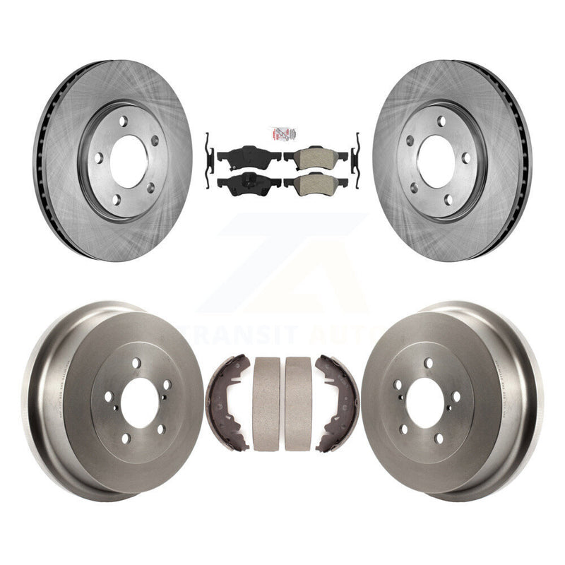 Transit Auto K8A-105240 Disc Brake Kit for 2001-2007 Chrysler Town & Country, Dodge Caravan, Dodge Grand Caravan - Front and Rear product image