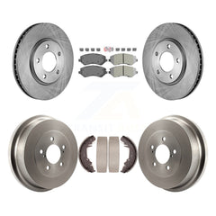 Transit Auto K8A-105242 Disc Brake Kit for 2003-2006 Dodge Grand Caravan, Chrysler Voyager - Front and Rear product image