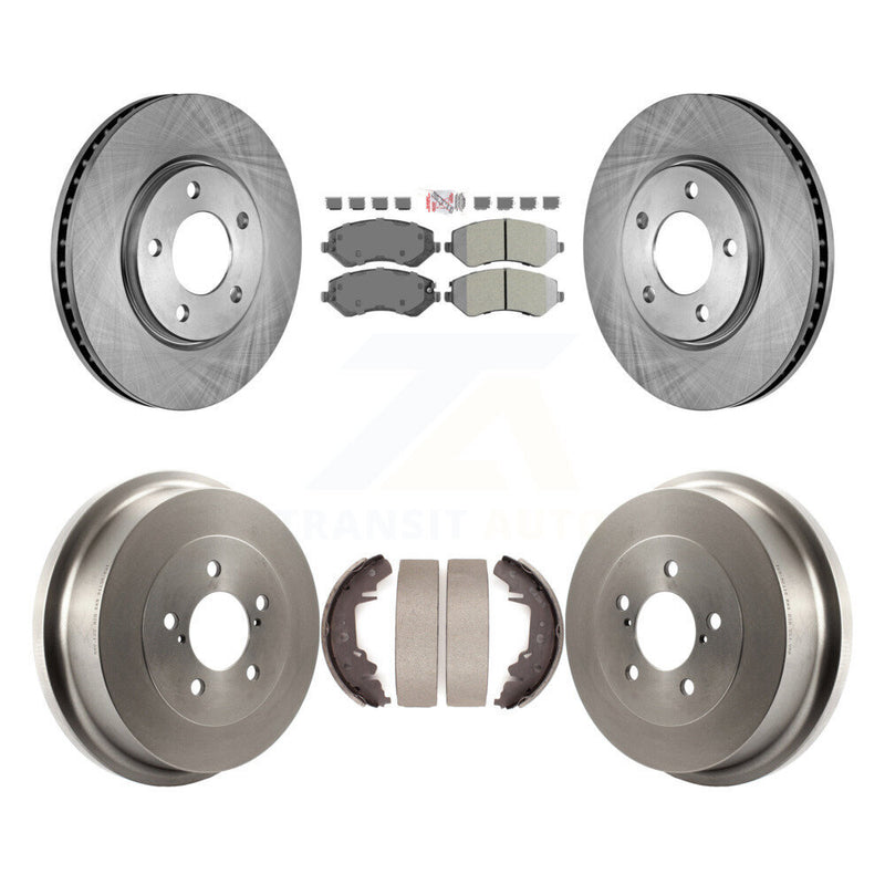 Transit Auto K8A-105242 Disc Brake Kit for 2003-2006 Dodge Grand Caravan, Chrysler Voyager - Front and Rear product image