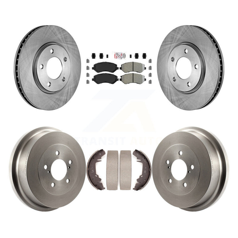 Transit Auto K8A-105243 Disc Brake Kit for 2003-2006 Dodge Grand Caravan, Chrysler Voyager - Front and Rear product image