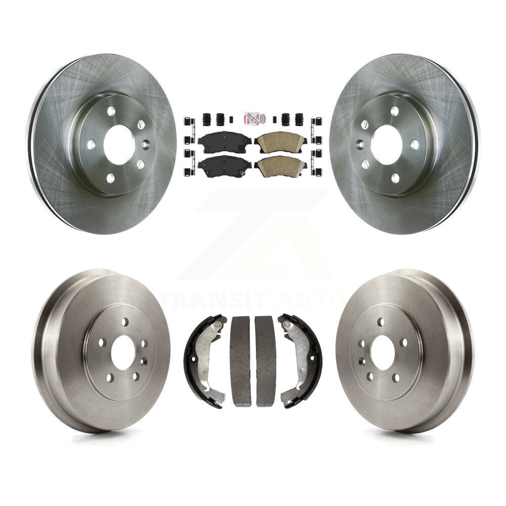 Transit Auto K8A-105244 Disc Brake Kit for 2011-2016 Chevrolet Cruze Limited, Chevrolet Cruze - Front and Rear product image