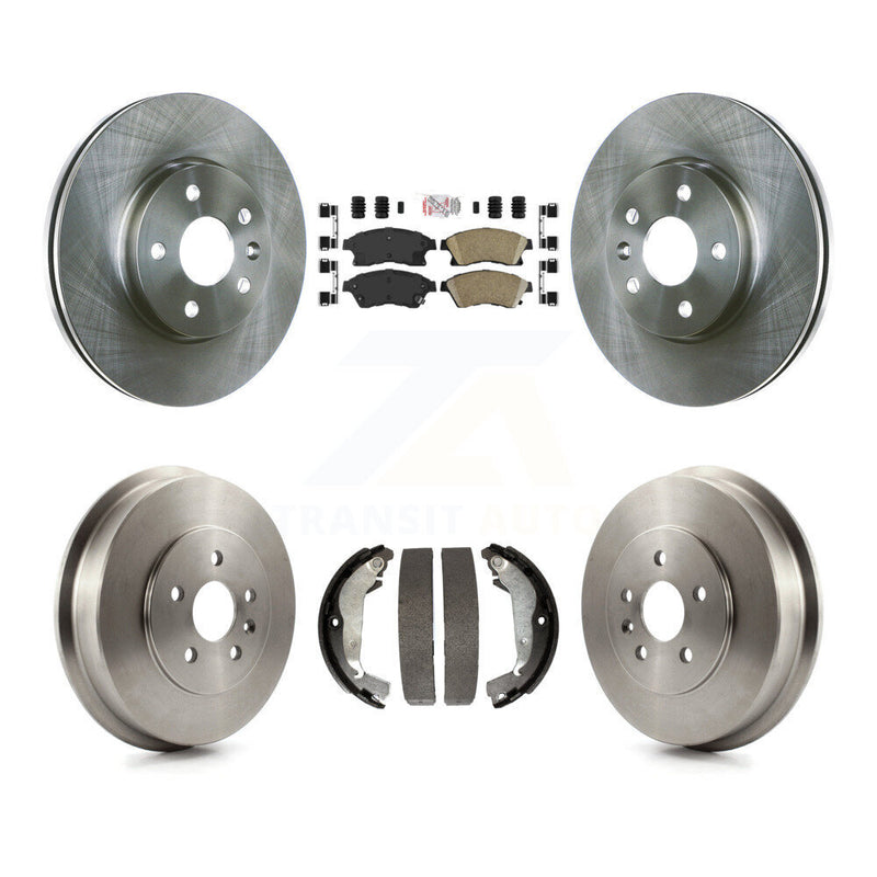 Transit Auto K8A-105244 Disc Brake Kit for 2011-2016 Chevrolet Cruze Limited, Chevrolet Cruze - Front and Rear product image