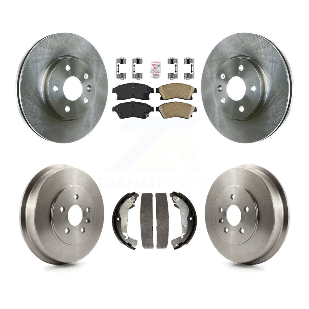 Transit Auto K8A-105245 Disc Brake Kit for 2011-2016 Chevrolet Cruze Limited, Chevrolet Cruze - Front and Rear product image