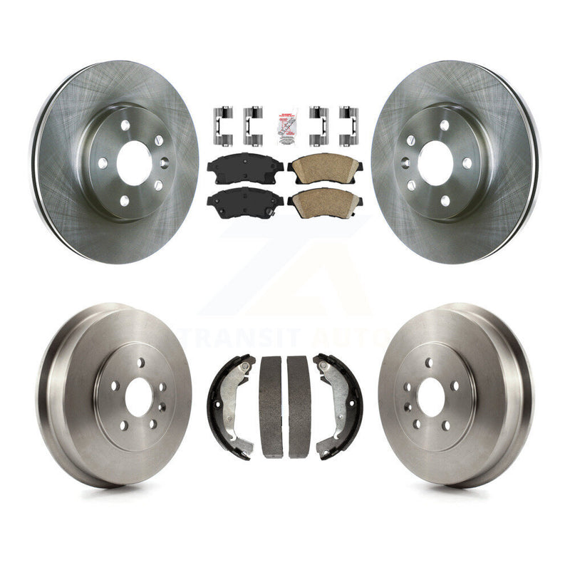 Transit Auto K8A-105245 Disc Brake Kit for 2011-2016 Chevrolet Cruze Limited, Chevrolet Cruze - Front and Rear product image