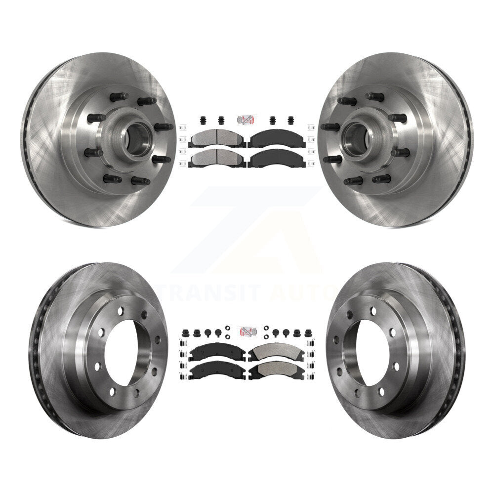 Transit Auto K8A-105249 Disc Brake Kit for 2008-2023 Ford E-350 Super Duty, Ford E-150, Ford E-150 Econoline & more - Front and Rear product image