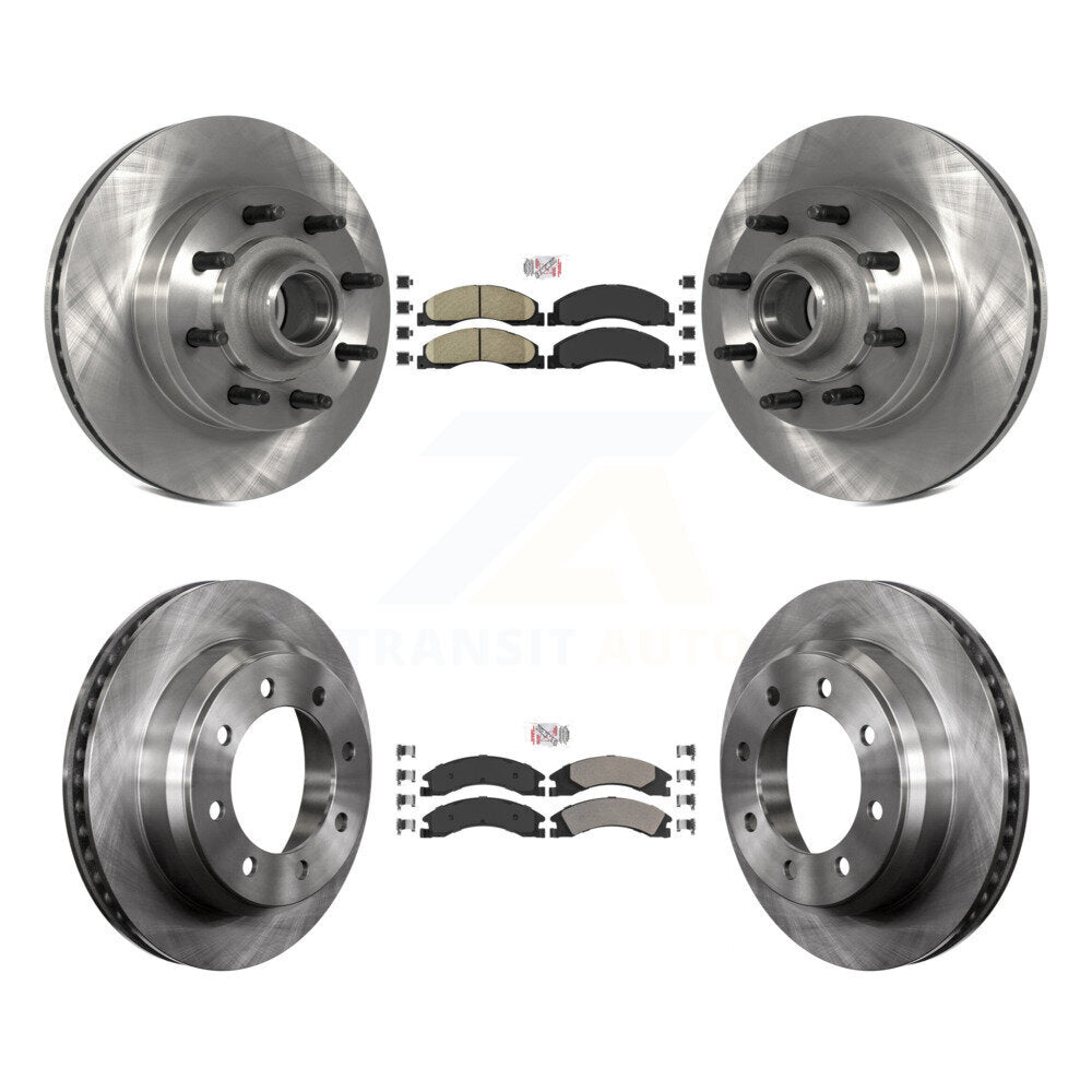 Transit Auto K8A-105251 Disc Brake Kit for 2008-2023 Ford E-350 Super Duty, Ford E-150, Ford E-150 Econoline & more - Front and Rear product image