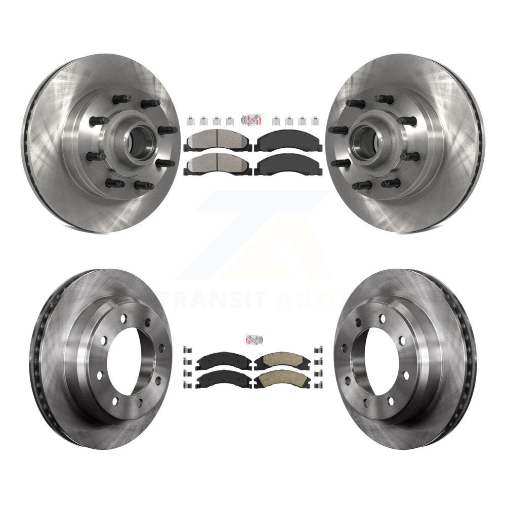 Transit Auto K8A-105256 Disc Brake Kit for 2008-2023 Ford E-350 Super Duty, Ford E-150, Ford E-150 Econoline & more - Front and Rear product image
