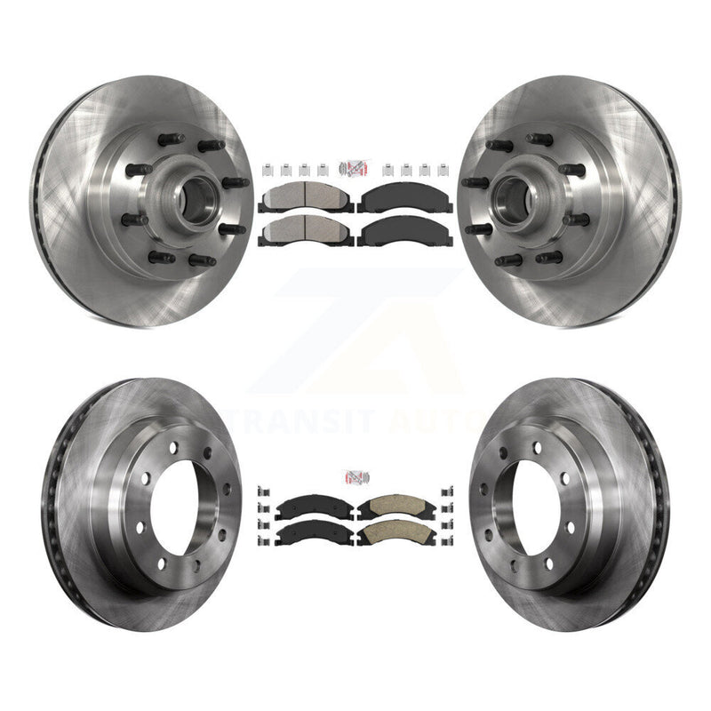 Transit Auto K8A-105256 Disc Brake Kit for 2008-2023 Ford E-350 Super Duty, Ford E-150, Ford E-150 Econoline & more - Front and Rear product image