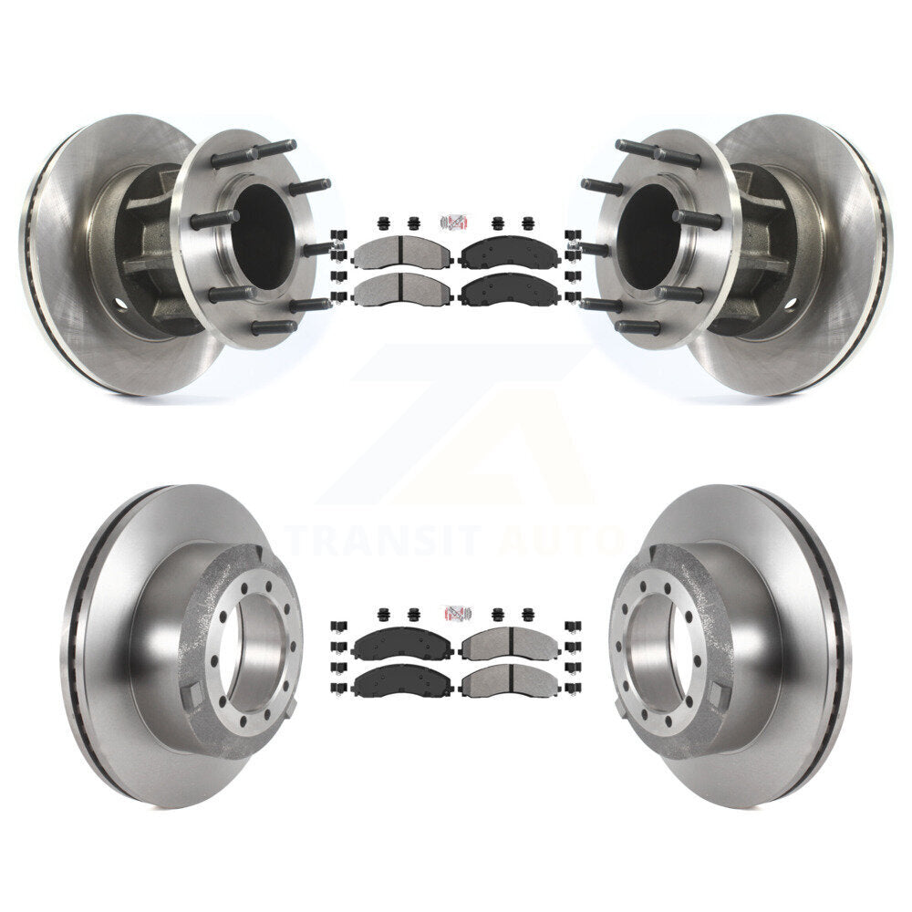 Transit Auto K8A-105306 Disc Brake Kit for 2017-2019 Ford F-450 Super Duty, Ford F-550 Super Duty - Front and Rear product image