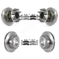 Transit Auto K8A-105306 Disc Brake Kit for 2017-2019 Ford F-450 Super Duty, Ford F-550 Super Duty - Front and Rear product image