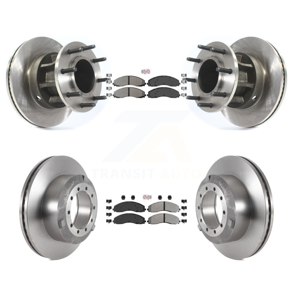 Transit Auto K8A-105307 Disc Brake Kit for 2017-2019 Ford F-450 Super Duty, Ford F-550 Super Duty - Front and Rear product image