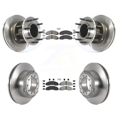 Transit Auto K8A-105307 Disc Brake Kit for 2017-2019 Ford F-450 Super Duty, Ford F-550 Super Duty - Front and Rear product image