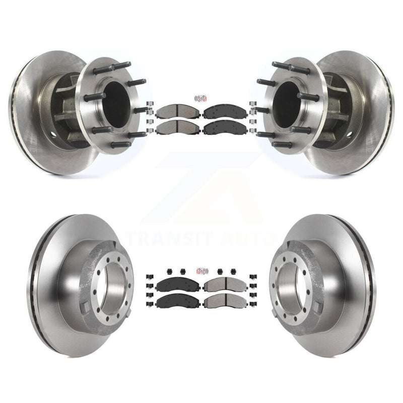 Transit Auto K8A-105307 Disc Brake Kit for 2017-2019 Ford F-450 Super Duty, Ford F-550 Super Duty - Front and Rear product image